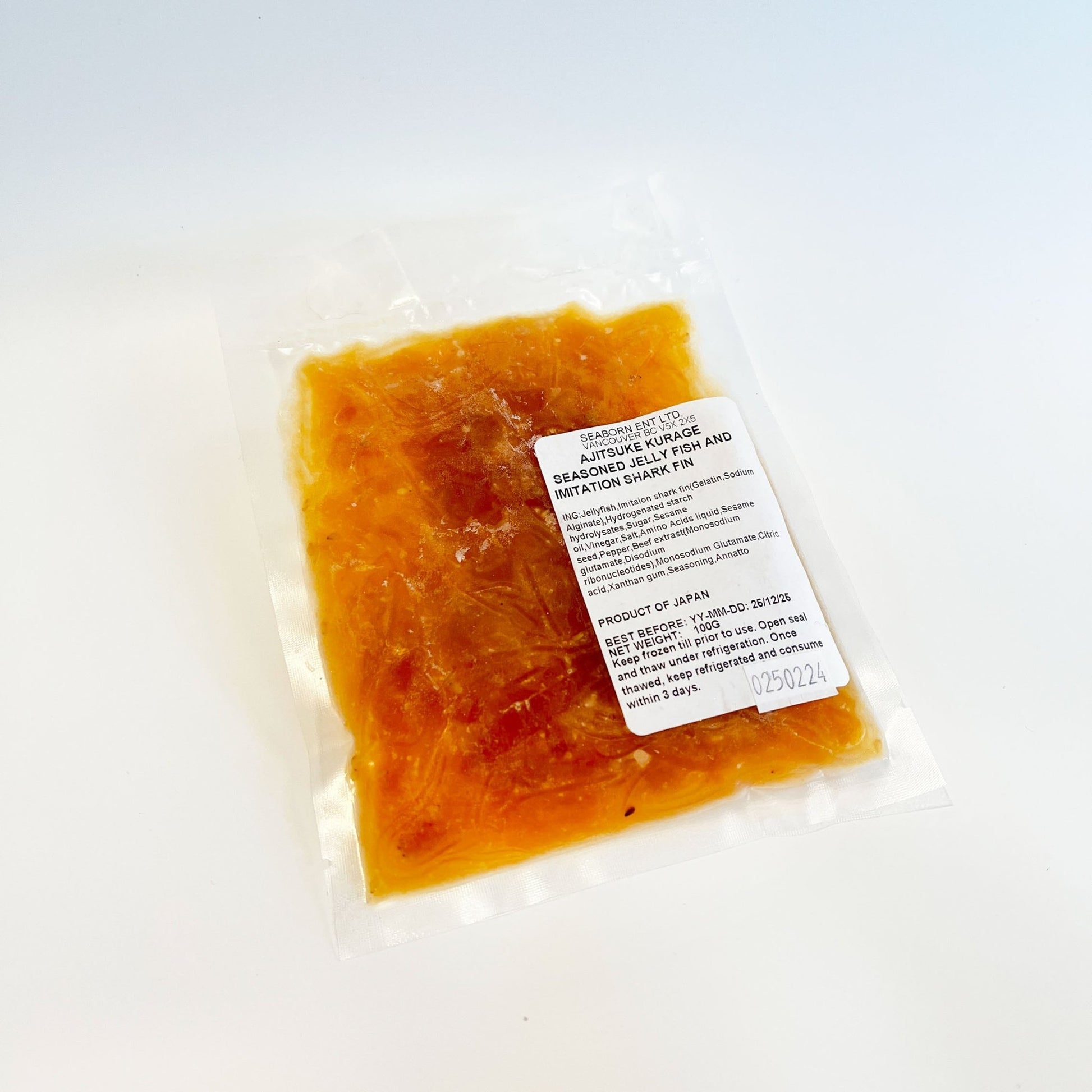 Seasoned Jelly Fish ＆ Vermicelli /味付けクラゲとバーミセリ - seaborn store
